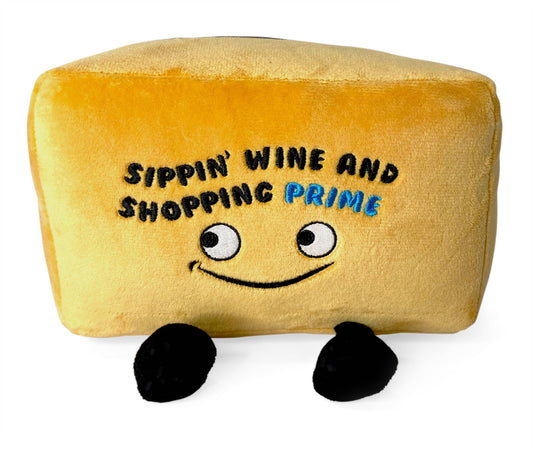 Sippin' Wine and Shopping Prime! Plush Box