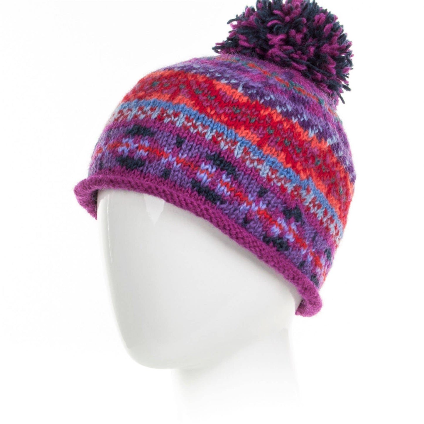 Hadley - women's wool knit beanie