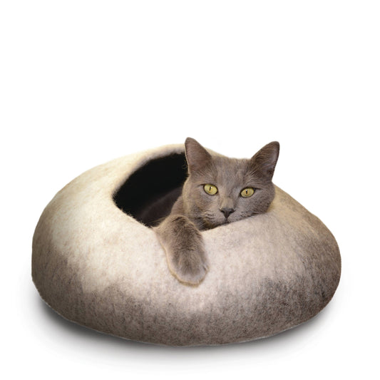 Ombre Wool Pet Cave, Natural