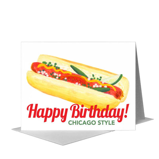 Hot Dog - Greeting Card