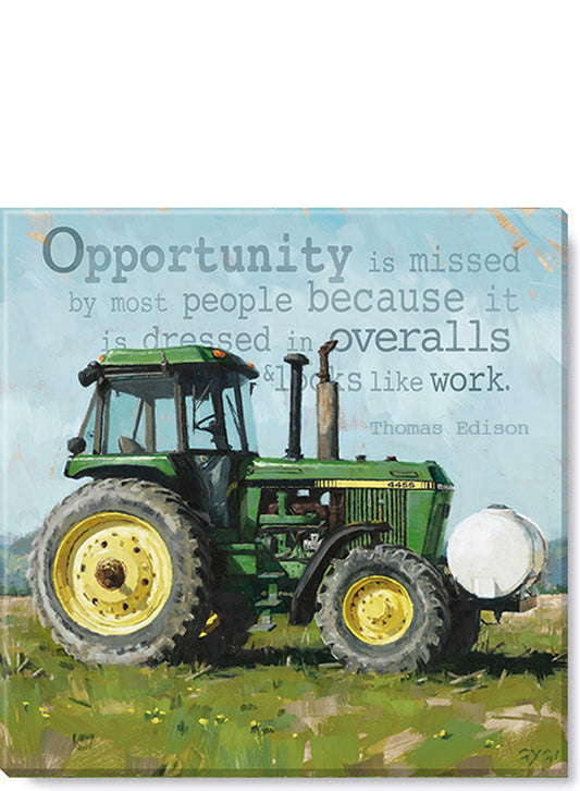 Inspirational Tractor Giclee