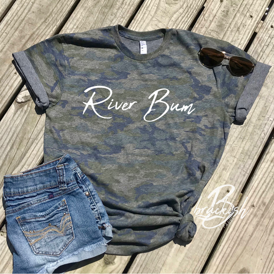 River Bum Camo Shirt