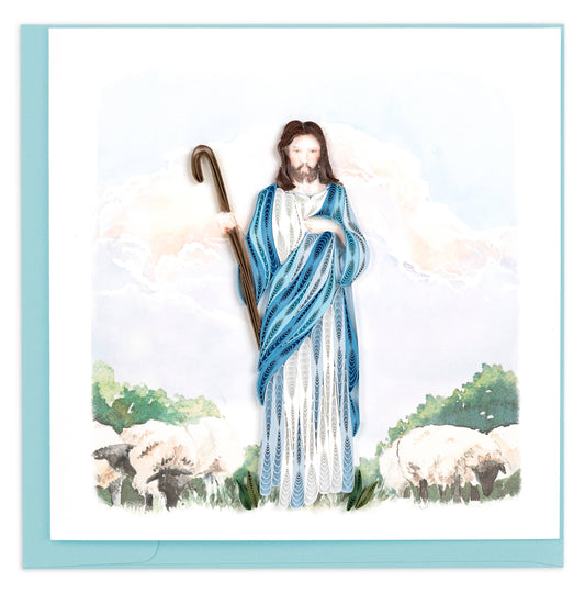 Quilled Jesus Greeting Card