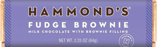 Hammond's Fudge Brownie Ganache Milk Chocolate Bar *NEW!*