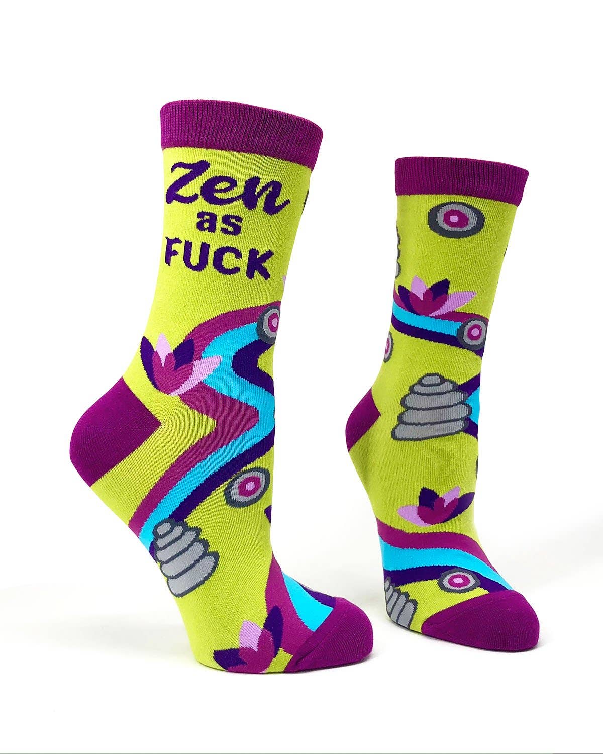 Zen as F**k Women's Crew Socks