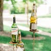 Wine Bottle Garden Stake