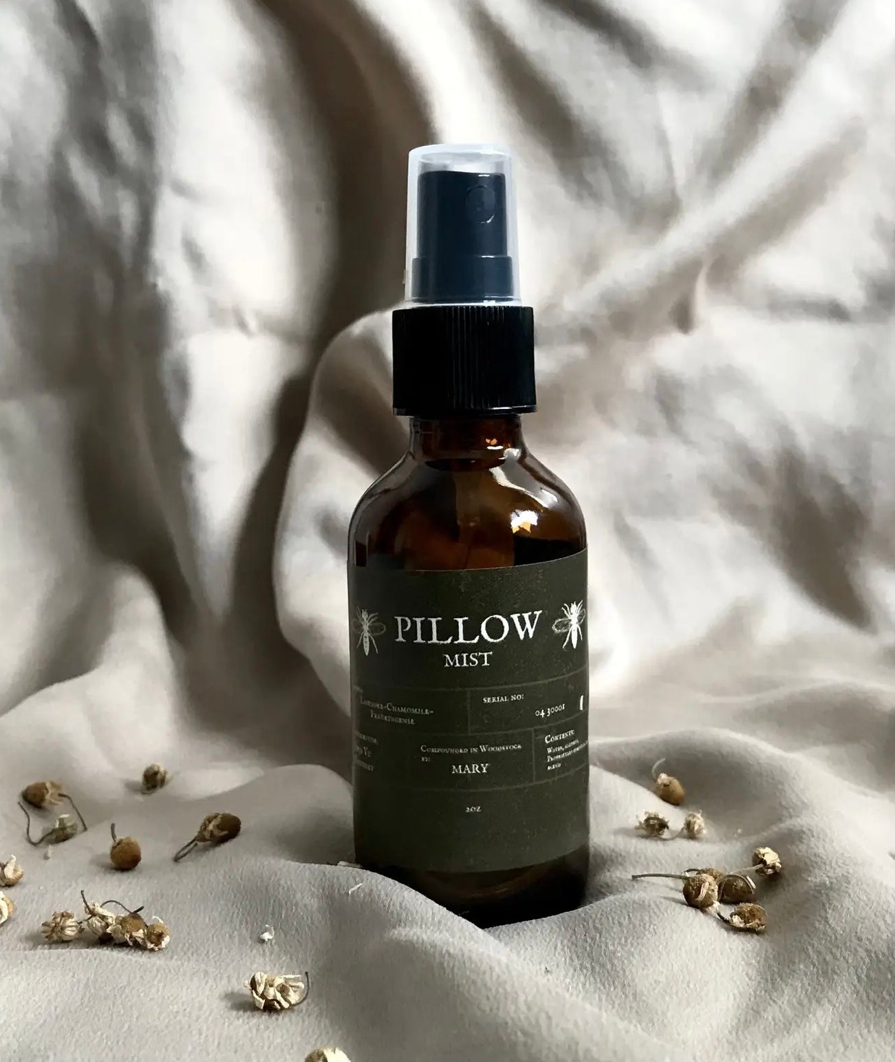 Pillow Mist: Lavender Chamomile Frankincense 2oz