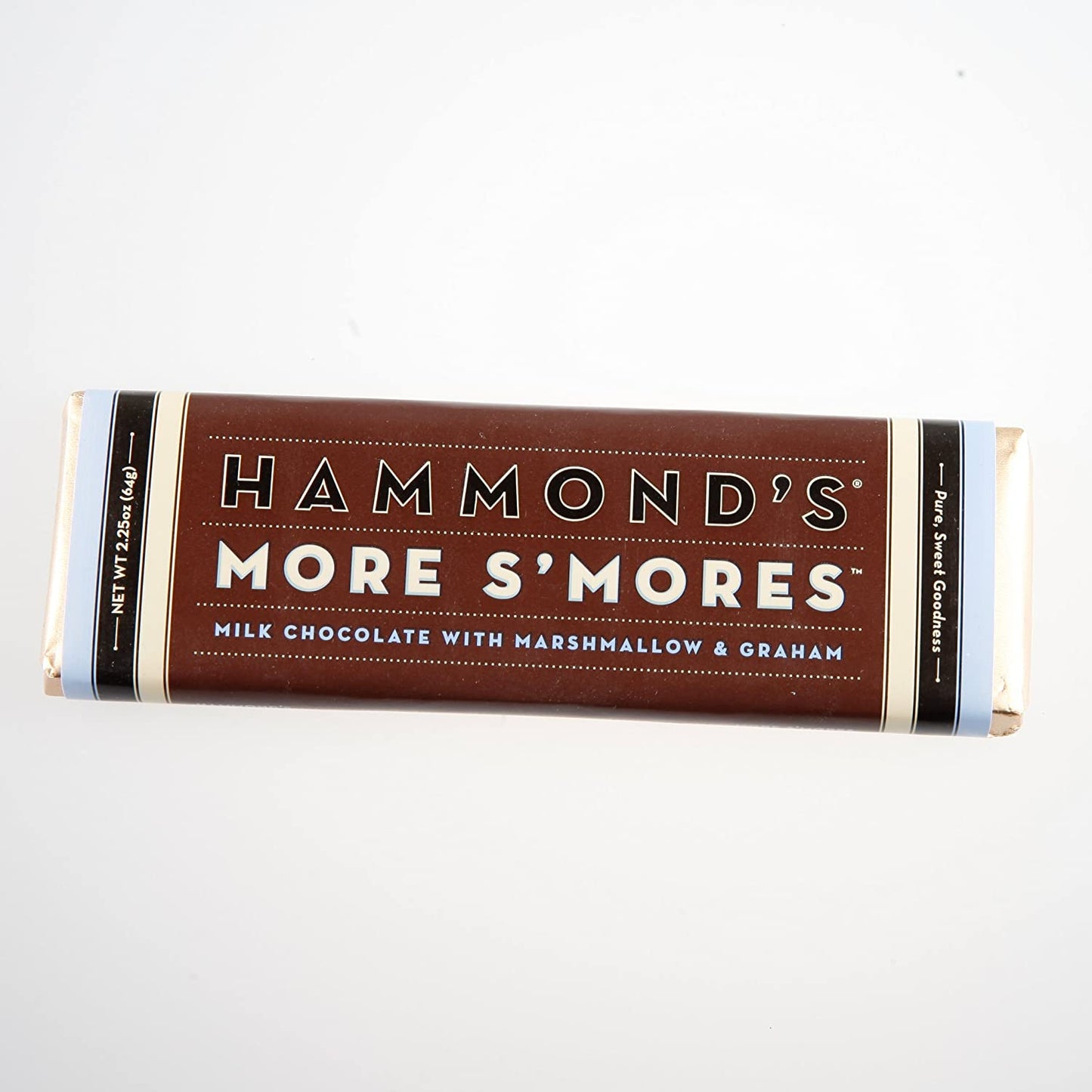 Hammond’s More S'mores Milk Chocolate Candy Bar  2.25oz