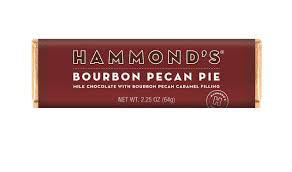 Hammond’s Bourbon Pecan Pie Milk Chocolate Candy Bar  2.25oz