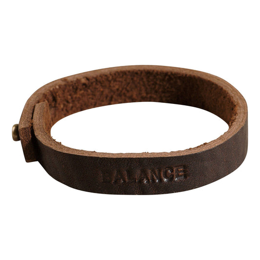 Balance Leather Diffusing Bracelet