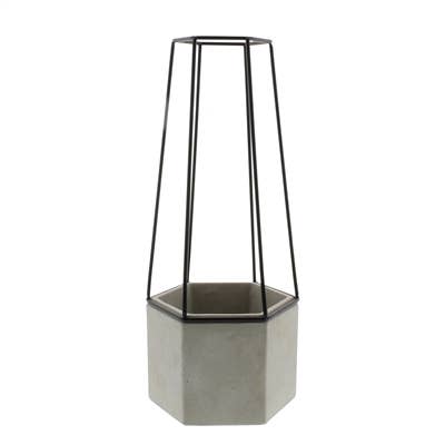 Indio Planter - Sm - Cement