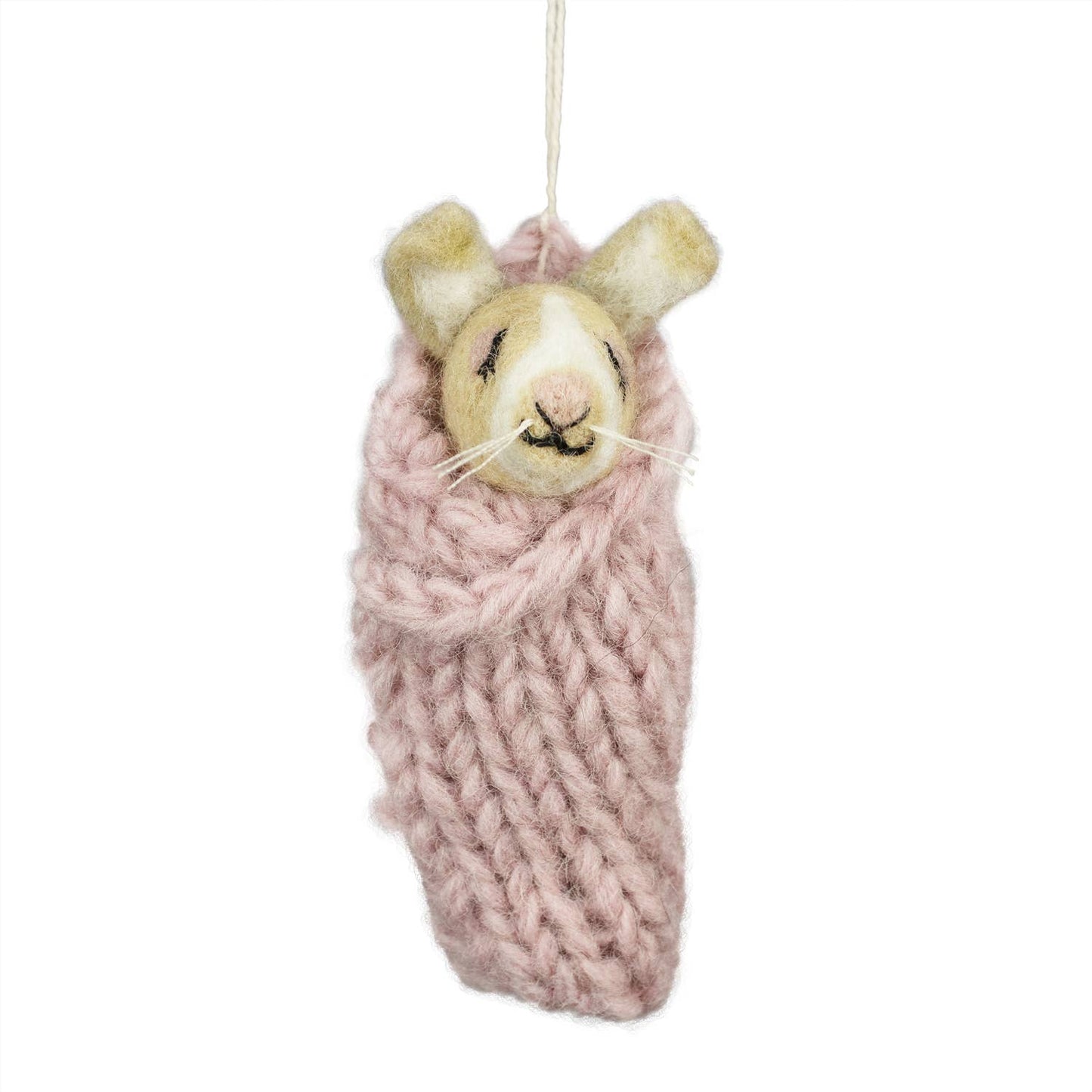 Cozy Bunny Ornament