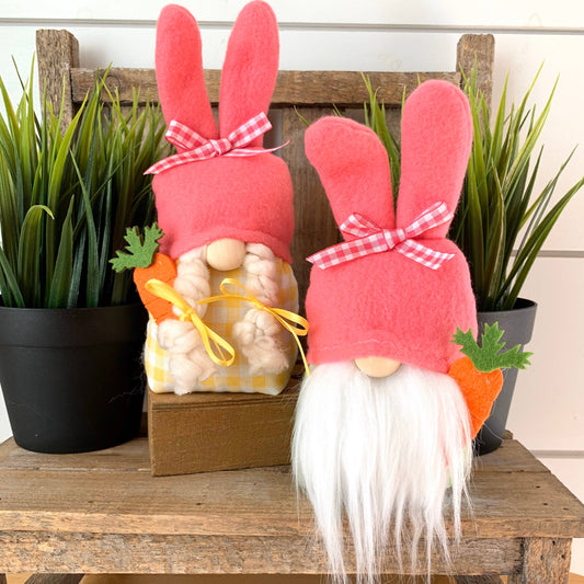 7" Mini Gnome Easter Carrot Gnome- Girl or Boy