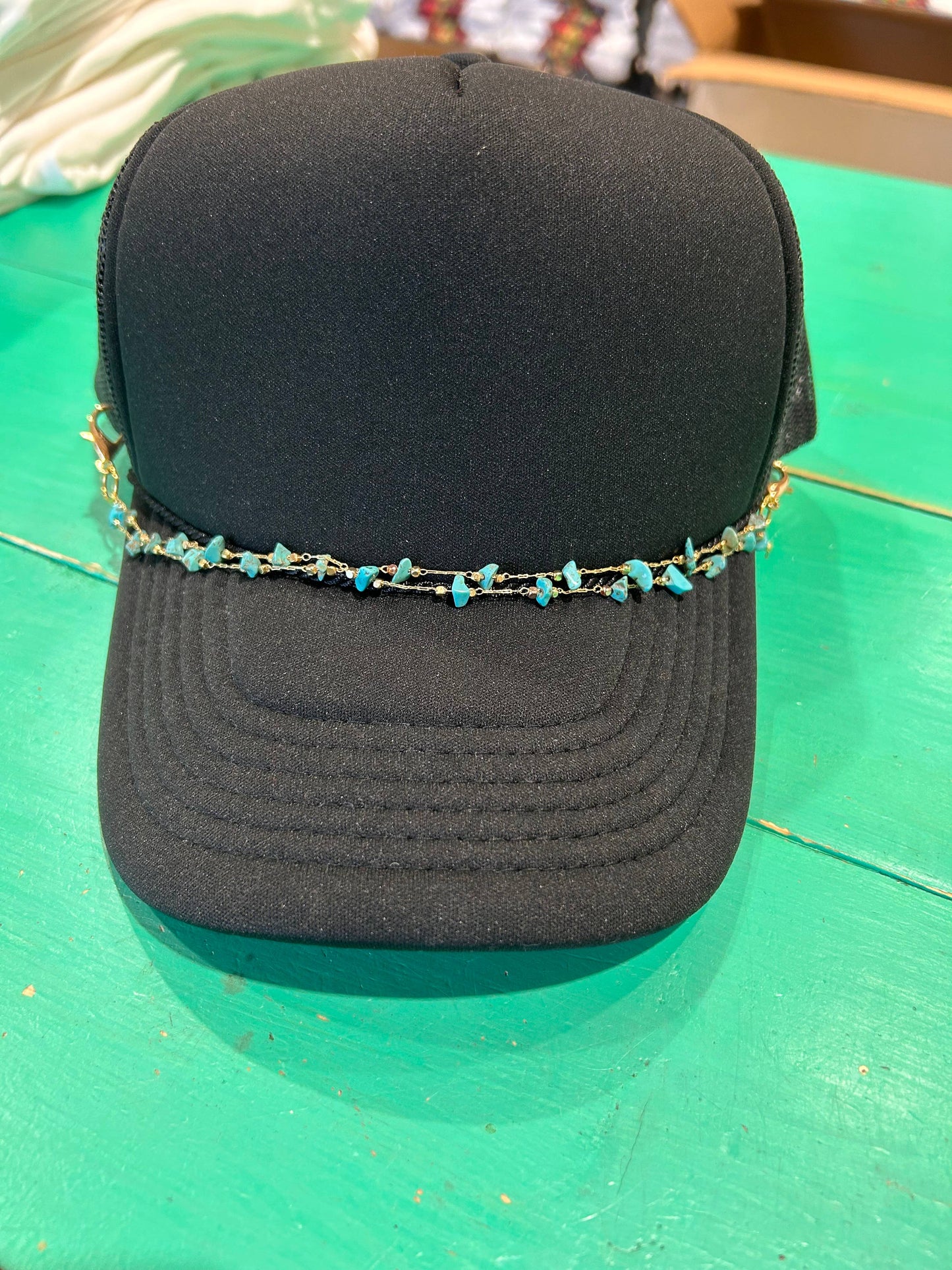 Turquoise Trucker Chain