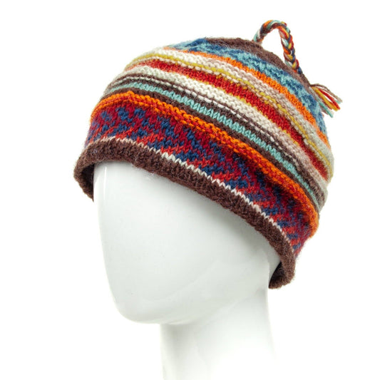 Nina - women's wool knit beanie