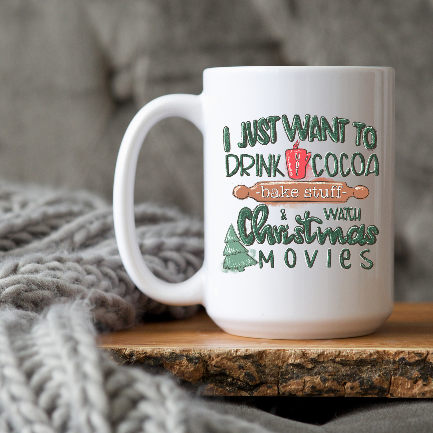 Christmas Movies - Camping Mug