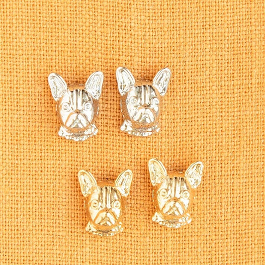 French Bulldog Post Stud Earring