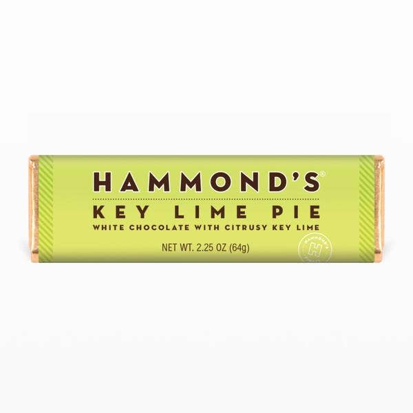 Hammond’s Key Lime White Chocolate Bar 2.25oz