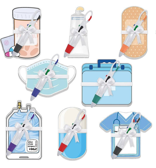 Nurse notepad and pen set