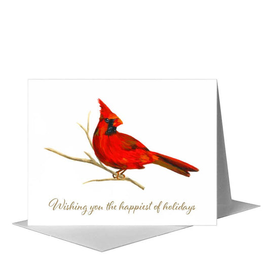 Male Cardinal - Greeting Card