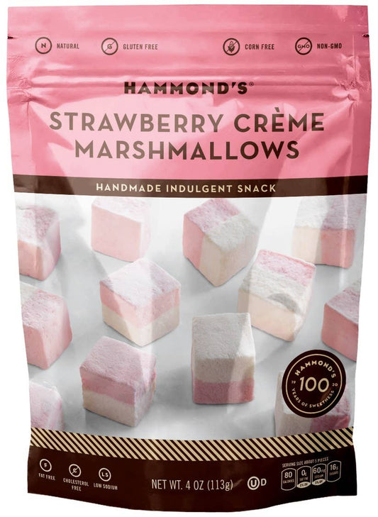 Marshmallows - Strawberry Creme 4oz