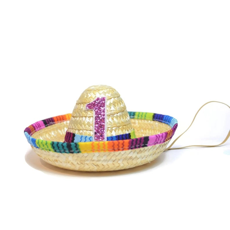 Mini Sombrero Baby Hat "1"