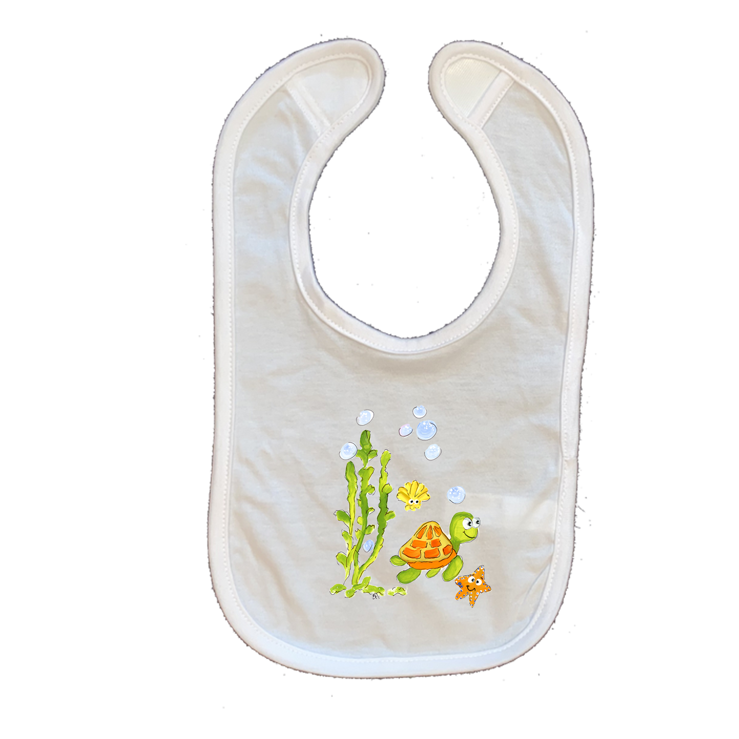 Baby Set:-Turtle-  Blanket and Bib