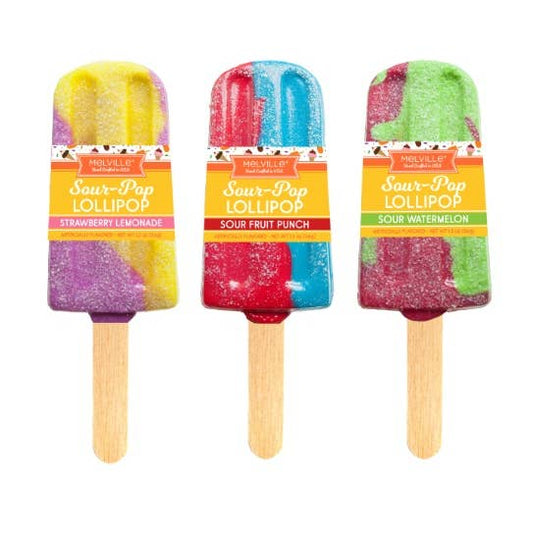 Sour-Pop Lollipops