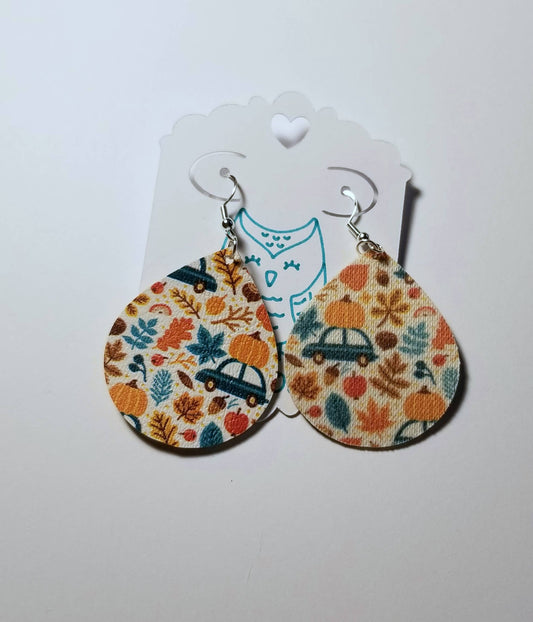 Fall Double Sided Earrings