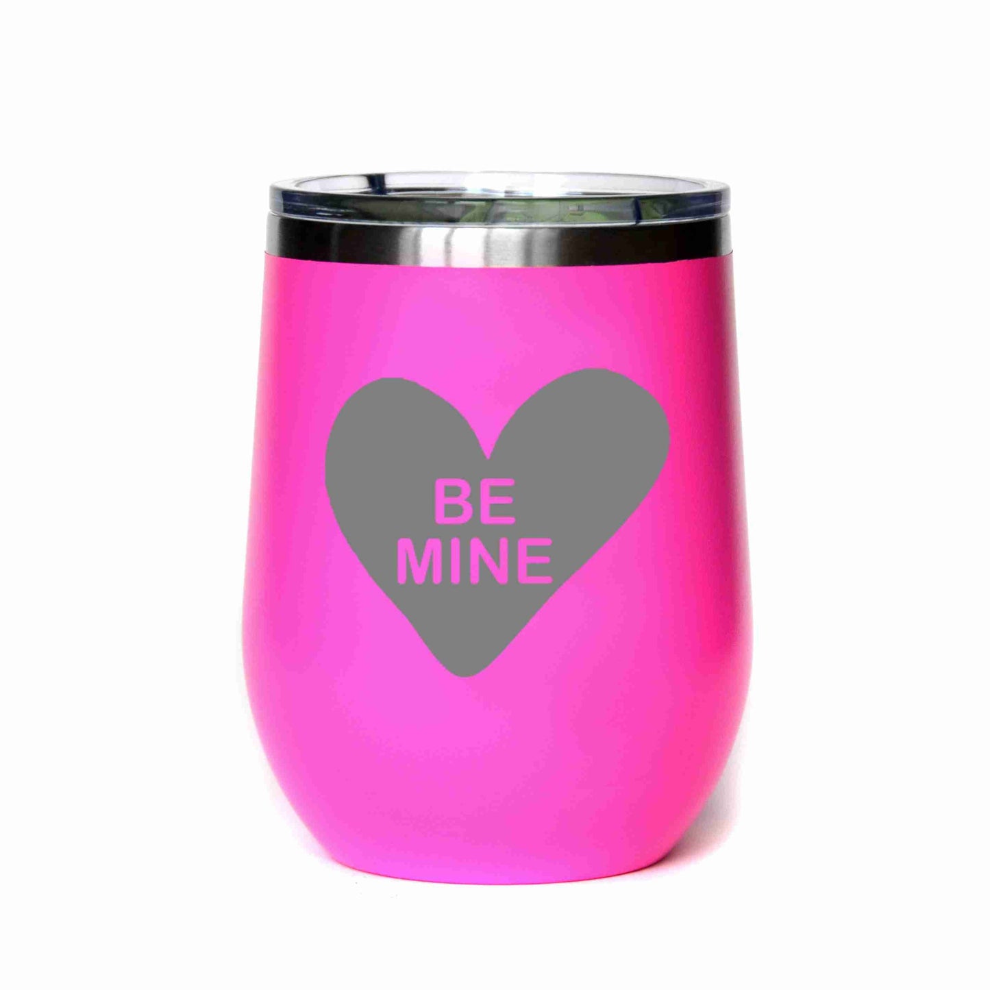 Be Mine Heart Mug - 12 oz Insulated Tumbler