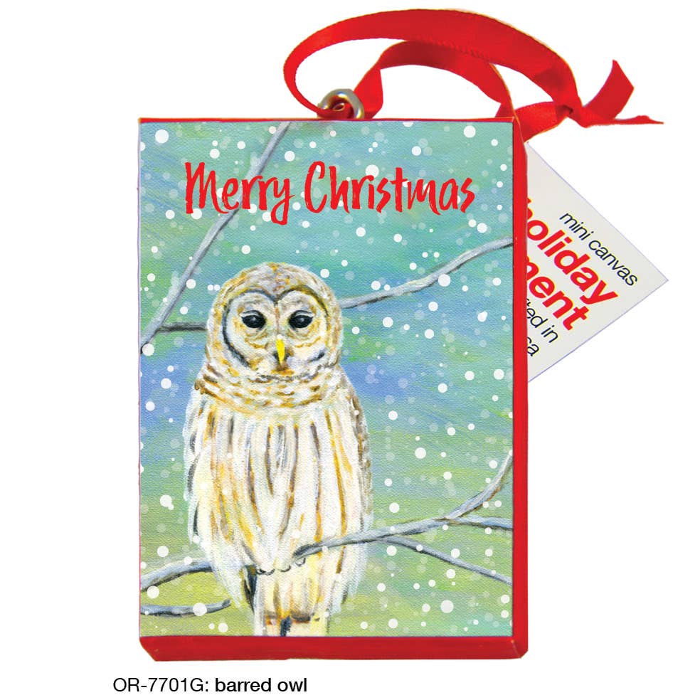 Barred Owl - Ornament