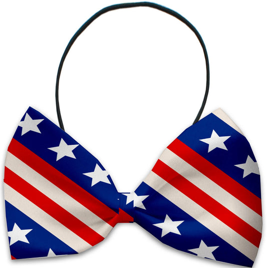 Stars and Stripes Pet Bow Tie