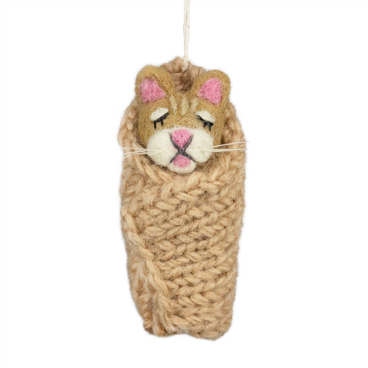 Cozy Kitty Ornament