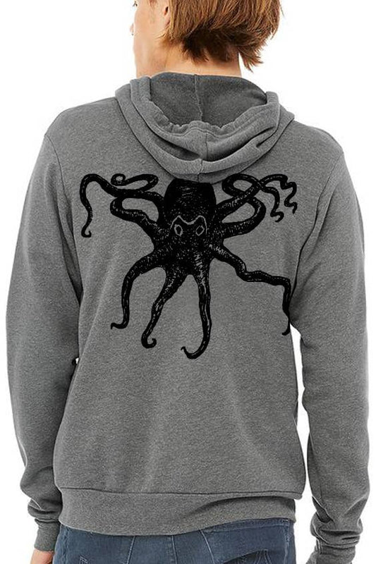 Octopus Ultra Soft Zip Hoodie