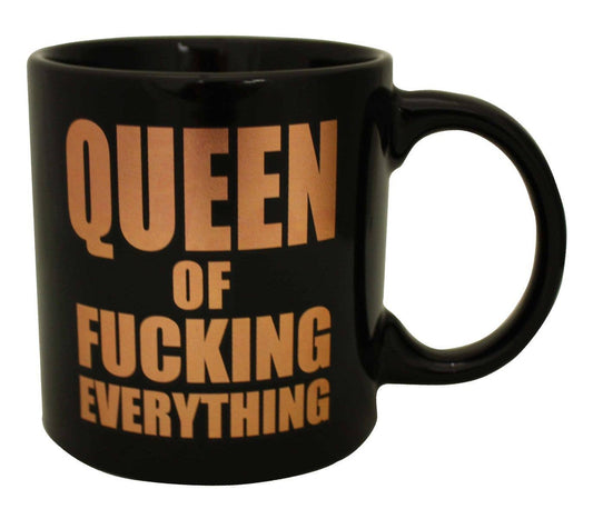 Giant Mug Queen Of Fucking Everything - Foil