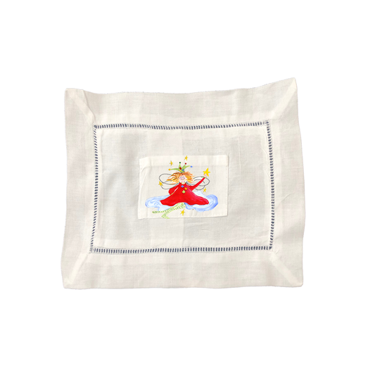 LargeTooth Fairy Pillow  (7"x10") Star Fairy