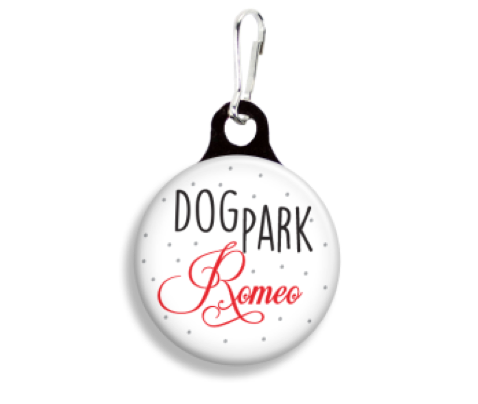 Dog Park Romeo Collar Charm