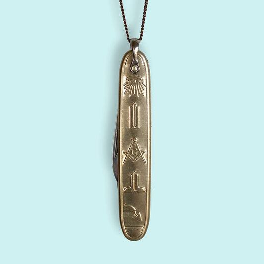 Ornamental Things - Masonic Knife Necklace