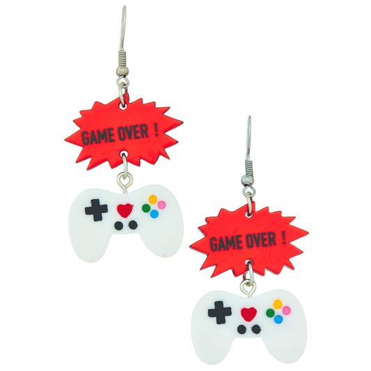 Game Over Controller Earrings