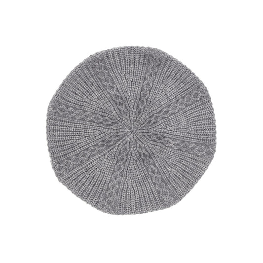 Solid Gray Beret